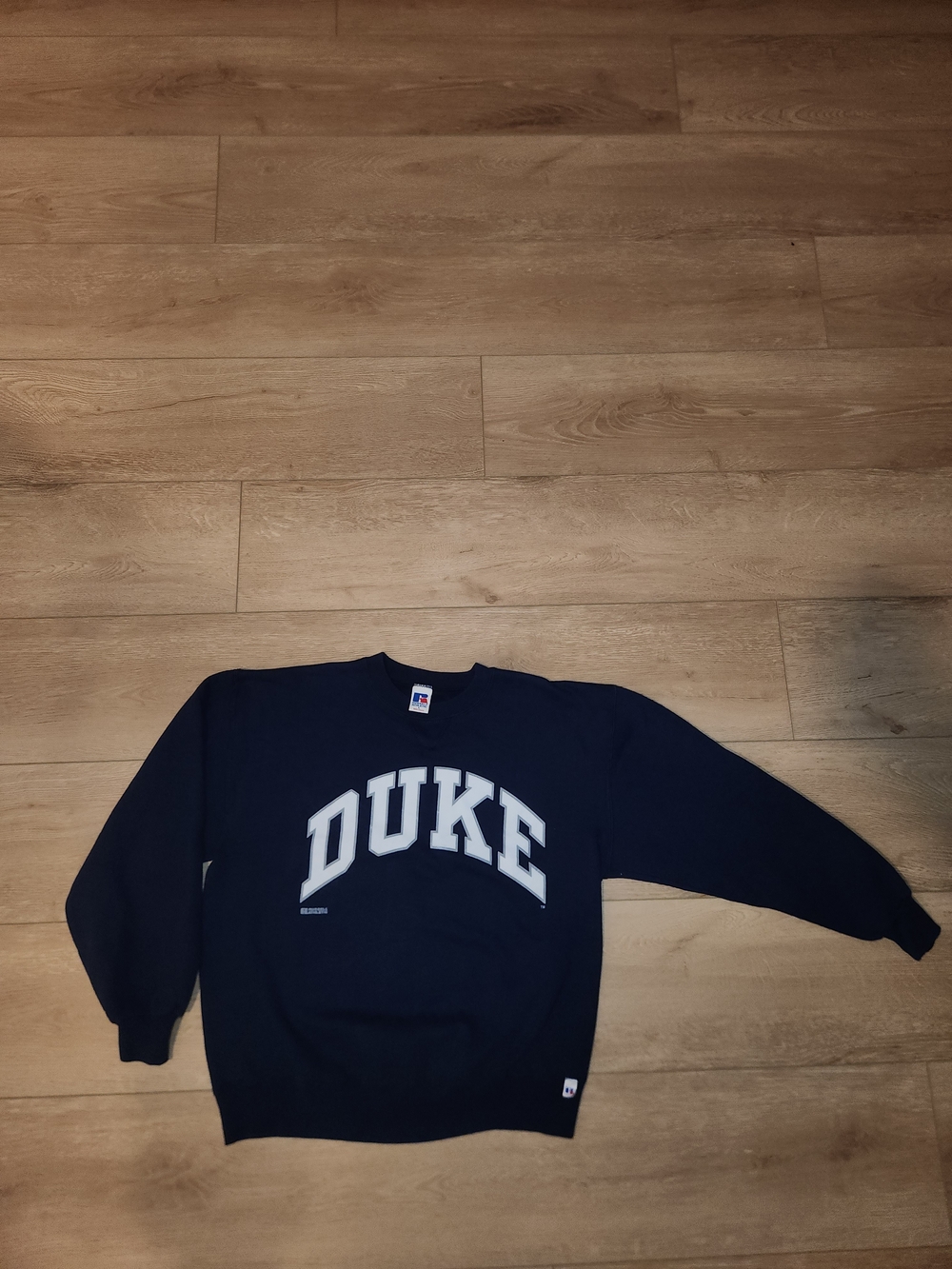 Vintage Y2K Duke University Russell Athletics Crewneck Men's Size Large USA Made